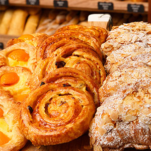 Pastries Almond Croissants